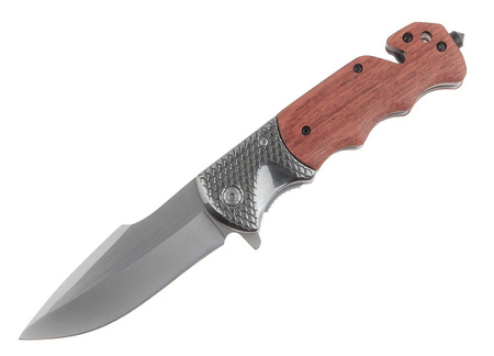 Nóż Ratowniczy BSH ADVENTURE N-394F Sprężynowy