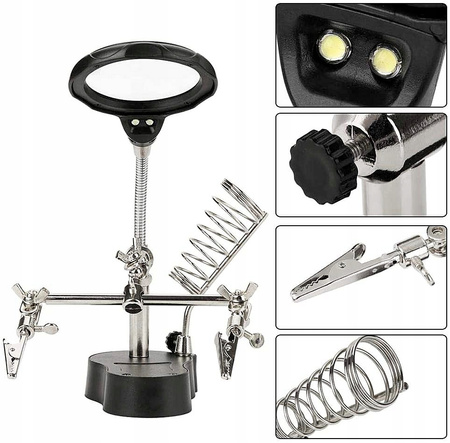 Lupa "Trzecia ręka" COMET LP-020