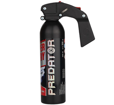 GAZ PIEPRZOWY PREDATOR 550ml GAŚNICA G-034