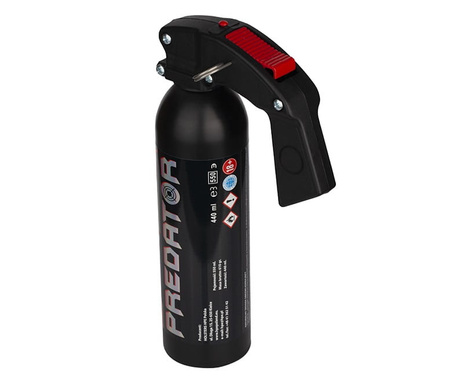 GAZ PIEPRZOWY PREDATOR 550ml GAŚNICA G-034