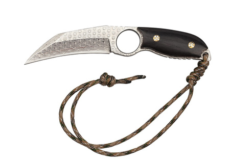 Nóż myśliwski ze stali damasceńskiej TAKOMA N-956