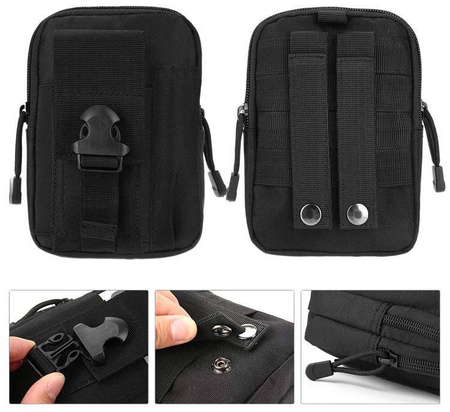 Saszetka Taktyczna Czarna SZ-001