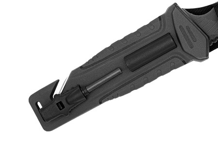 Nóż Taktyczny BSH ADVENTURE N-326B + Krzesiwo i Osełka