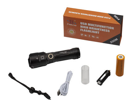 Latarka X-BALOG BL-L-12-P100 L-095 Powerbank