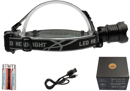 Latarka czołowa X-BALOG BL-8090-2-P160 LCZ-035