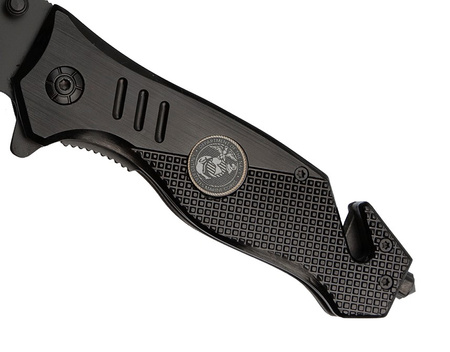 Nóż Ratowniczy BSH ADVENTURE N-386A Sprężynowy