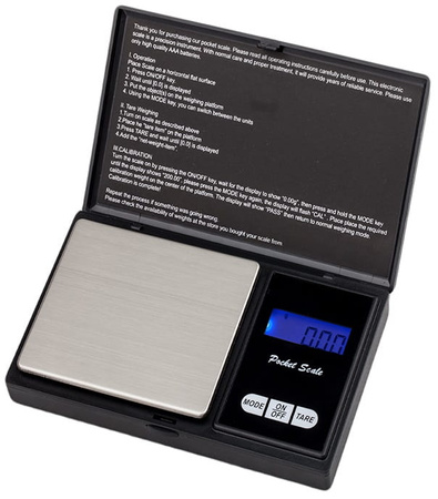 Elektroniczna Waga Jubilerska 0,01g/200g W-004