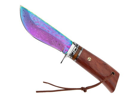 Nóż Myśliwski Damast Rainbow Fade TAKOMA N-960