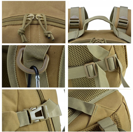 Plecak Wojskowy BSH ADVENTURE PL-004C Coyote