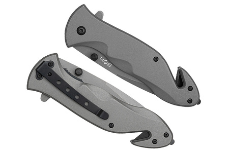 Nóż Ratowniczy BSH ADVENTURE N-388B Sprężynowy