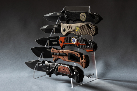 Stojak ekspozycyjny na noże BSH ADVENTURE S2