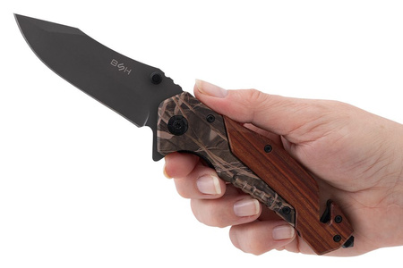 Nóż Ratowniczy BSH ADVENTURE N-537C Sprężynowy