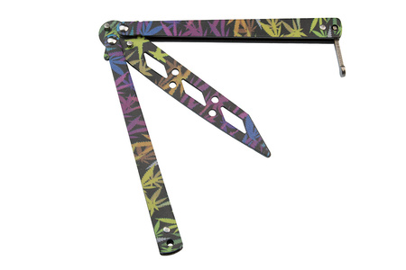 Nóż Motylek Treningowy N-466B