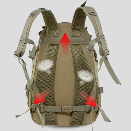 Plecak Wojskowy BSH ADVENTURE PL-005C Coyote