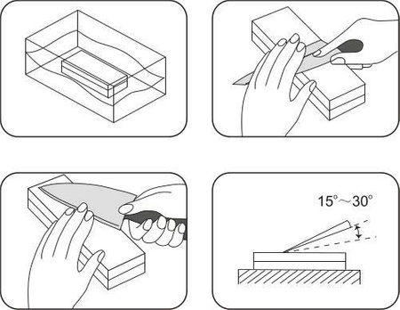 Ostrzałka Kamienna Heystone (1000/4000) H4010
