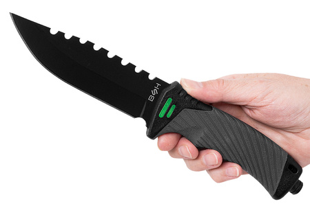 Nóż Taktyczny BSH ADVENTURE N-326B + Krzesiwo i Osełka