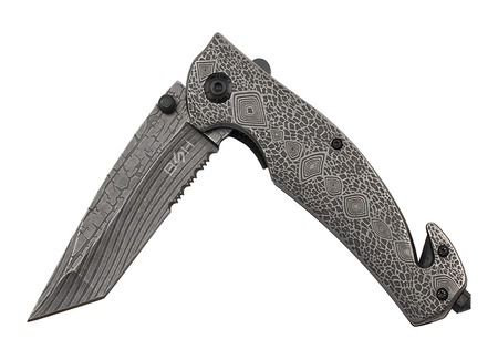 Nóż Ratowniczy BSH ADVENTURE N-392A Sprężynowy