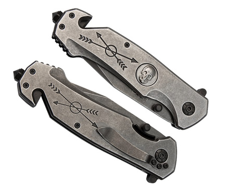 Nóż Ratowniczy BSH ADVENTURE N-363C Sprężynowy