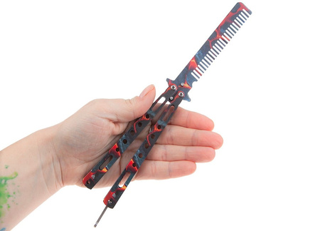 Nóż Motylek Treningowy N-467H