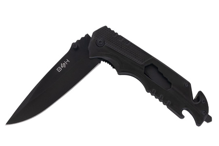 Nóż Ratowniczy BSH ADVENTURE N-501C Sprężynowy