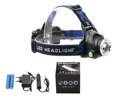 Latarka czołowa X-BALOG BL-2181-T6 LCZ-014