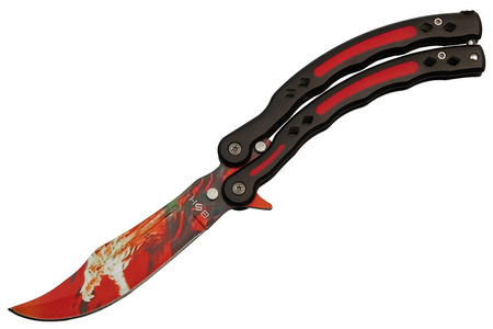 Nóż Motylek BSH ADVENTURE N-458A