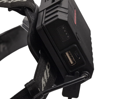 Latarka czołowa + Powerbank X-BALOG BL-T70-P70 LCZ-032