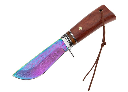 Nóż Myśliwski Damast Rainbow Fade TAKOMA N-960