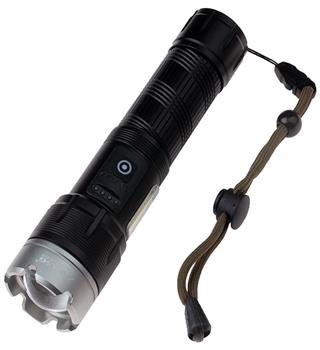 Latarka X-BALOG Z Bocznym Światłem BL-F126-P100 L-110 Powerbank