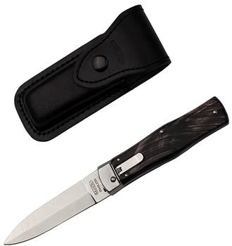 Nóż Sprężynowy Mikov Predator Buffalo Horn 241-NR-1/KP