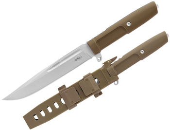 Nóż Taktyczny BSH ADVENTURE N-330C Brown