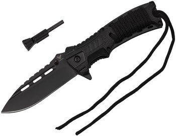 Nóż sprężynowy z krzesiwem HASTAA 01-HS-501