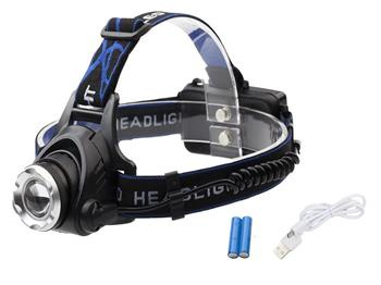 Latarka czołowa USB X-BALOG BL-6699-T6 LCZ-026